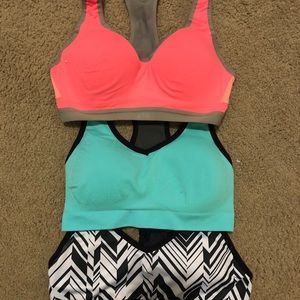 Bundle of sports bras.